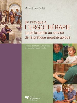 cover image of De l'éthique à l'ergothérapie